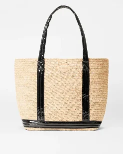 Medium Raffia Tote|MZ Wallace Best