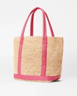 Medium Raffia Tote|MZ Wallace New