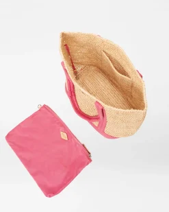 Medium Raffia Tote|MZ Wallace New