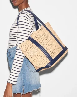 Medium Raffia Tote|MZ Wallace New