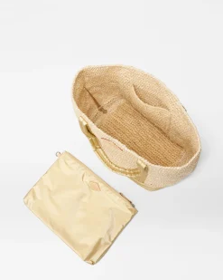 Medium Raffia Tote|MZ Wallace Fashion