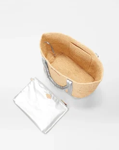 Medium Raffia Tote|MZ Wallace Sale
