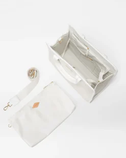 Medium Woven Box Tote|MZ Wallace Hot