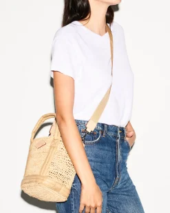 Mini Raffia Tote|MZ Wallace Sale