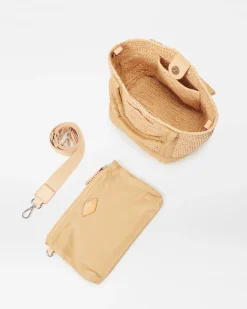 Mini Raffia Tote|MZ Wallace Sale