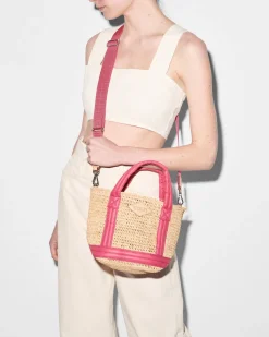 Mini Raffia Tote|MZ Wallace Clearance