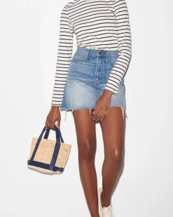 Mini Raffia Tote|MZ Wallace Sale
