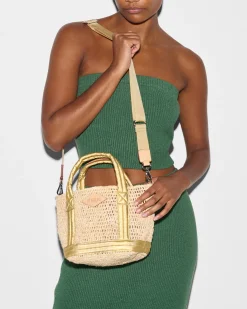 Mini Raffia Tote|MZ Wallace New
