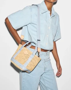 Mini Raffia Tote|MZ Wallace Clearance
