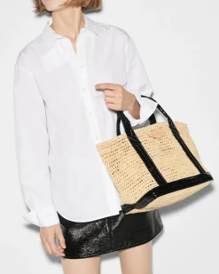 Small Raffia Tote|MZ Wallace Fashion