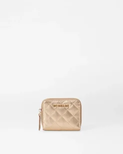 Small Zip Round Wallet|MZ Wallace Best